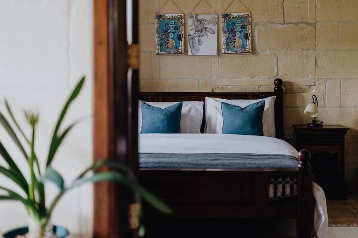 Alojamiento y desayuno para 2 personas, con vistas y piscina en Malta
