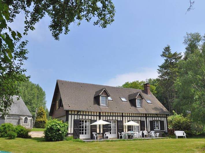 Vakantiehuis voor 12 personen, met tuin en terras in Haute-Normandië