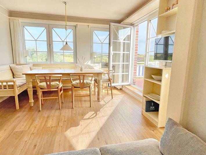 Ferienwohnung für 5 Personen, mit Ausblick und Balkon auf den Ostfriesische Inseln - 2