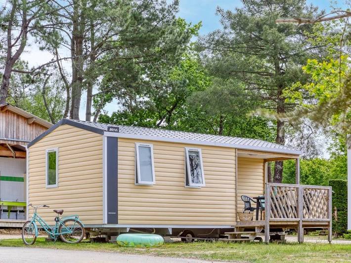 Mobil home pour 6 personnes, avec bassin pour enfant dans Parc naturel régional du Vexin Français - 3