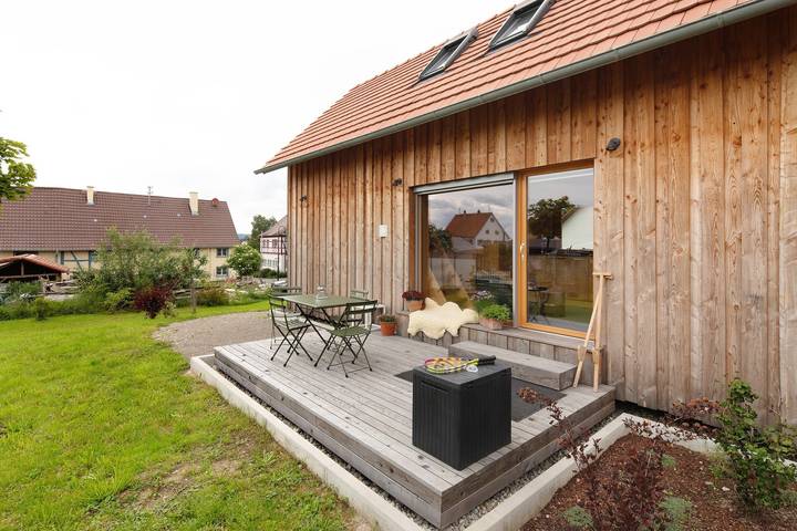 Ferienhaus für 5 Personen, mit Garten in Oberschwaben