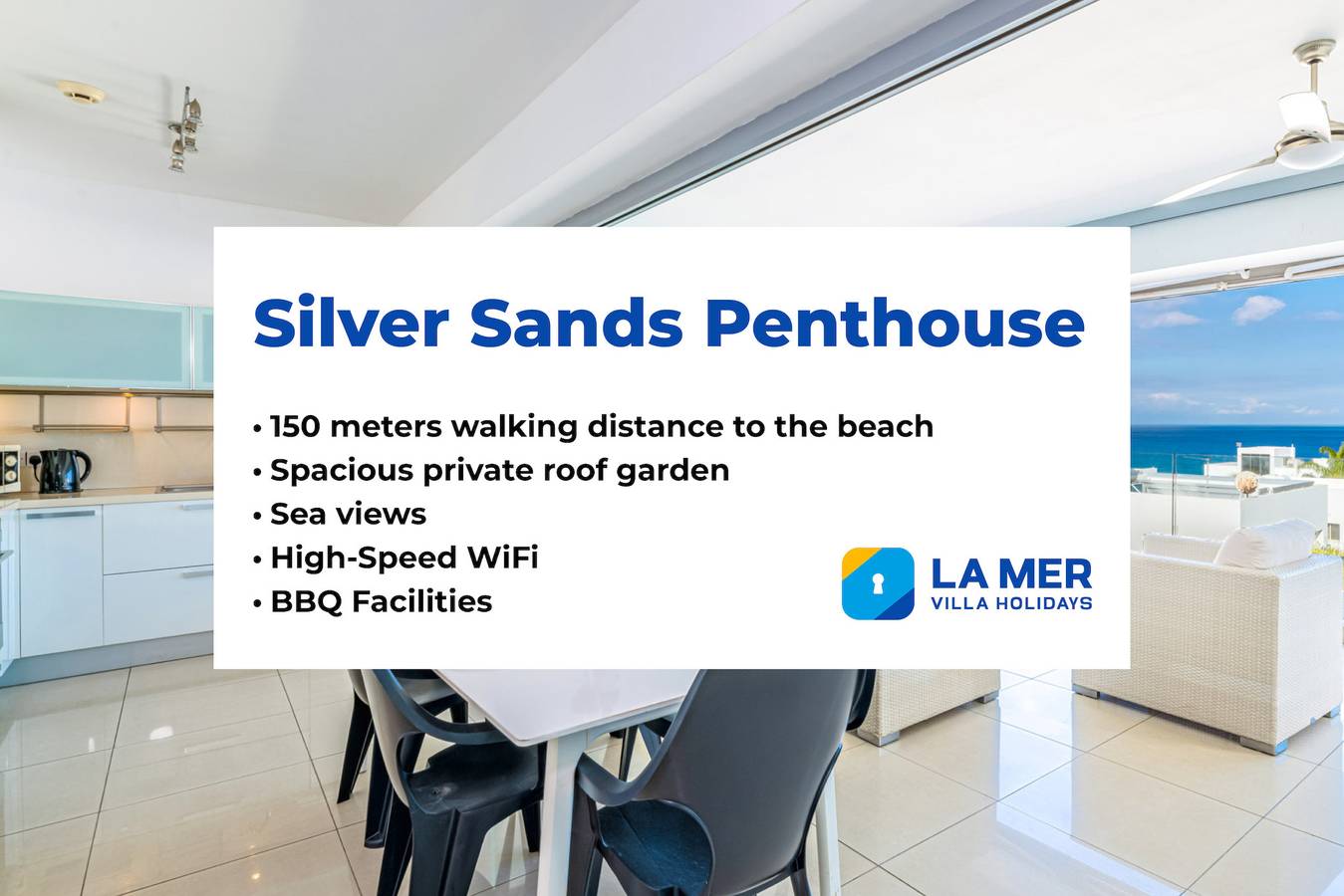 Entire apartment, Silver Sands Penthouse in Protaras, South Cyprus