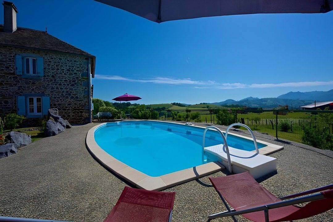 Mountain Vacances - Maison Rachou - Chambre Le Patou in Lanne-en-Barétous, Béarn