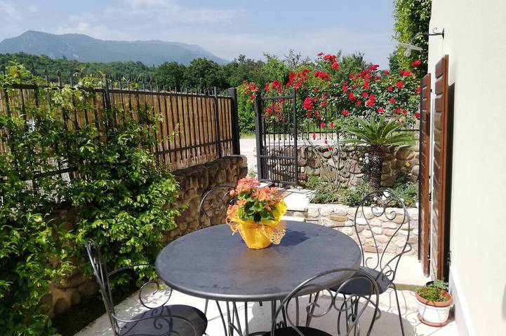 Ferienwohnung für 4 Personen, mit Balkon und Garten