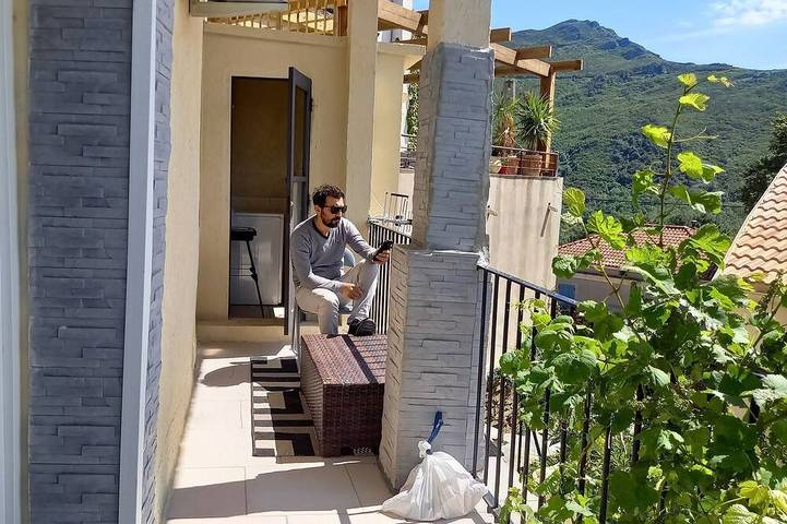 Appartement de vacances pour 3 personnes, avec jardin et balcon