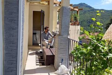 Gîte pour 3 personnes, avec jardin et balcon à Barbaggio