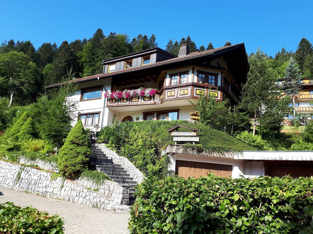 Ganze Wohnung, Haus Kurparkblick - Ferienwohnung Am Schluchtensteig mit Wlan in Todtmoos, Südschwarzwald