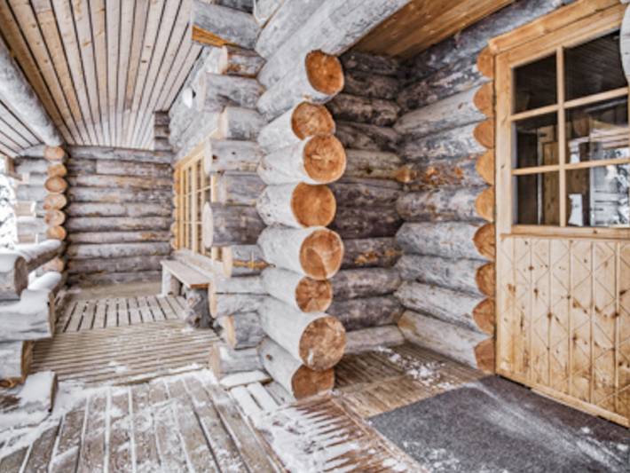 Joikupirtti b in Pyhä, Lappland