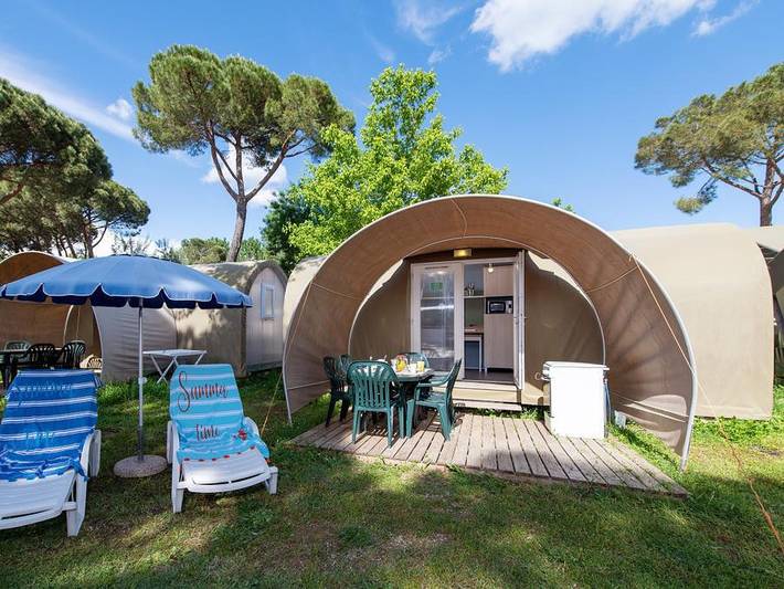 Camping Punta Navaccia  - Tenda 4 persone - Coco Sweet - senza servizi igienici in Tuoro sul Trasimeno, Lago Trasimeno