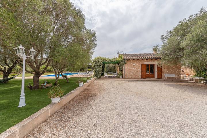 Casa de campo 'Villa Sa Teulada' com vista para a montanha, Wi-Fi e ar condicionado in Santa Margalida, Majorca (Norte)
