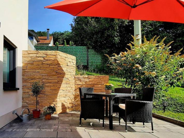 Ferienhaus für 3 Personen, mit Terrasse in Leinsweiler