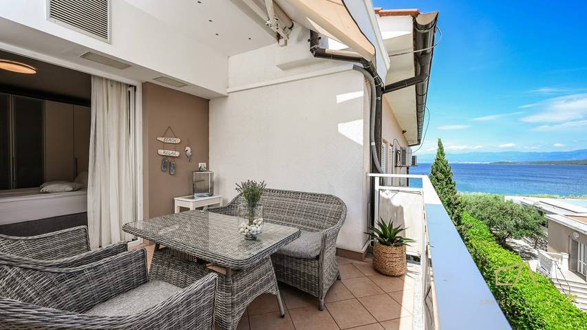 Ferienwohnung für 4 Personen, mit Balkon/Terrasse
