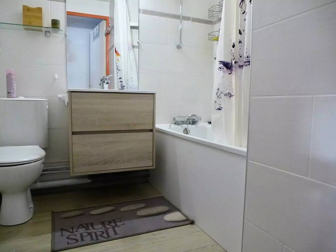 Ganzes Studio, Studiokabine mit Terrasse Süd in Barèges, Nationalpark Pyrenäen