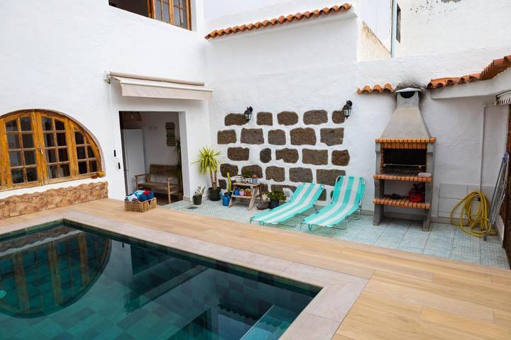 Gîte pour 6 personnes, avec terrasse et piscine à Agaete - 4