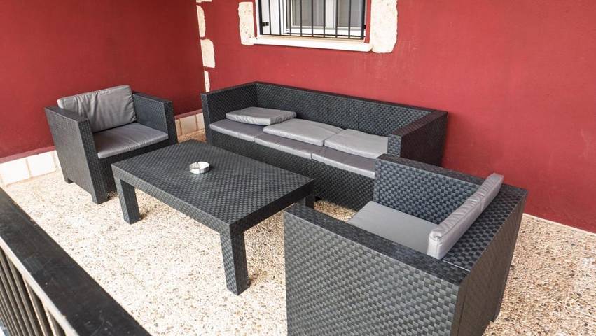 Casa rural para 6 personas, con terraza además de jardín y piscina, Se admiten mascotas en Ossa de Montiel - 4