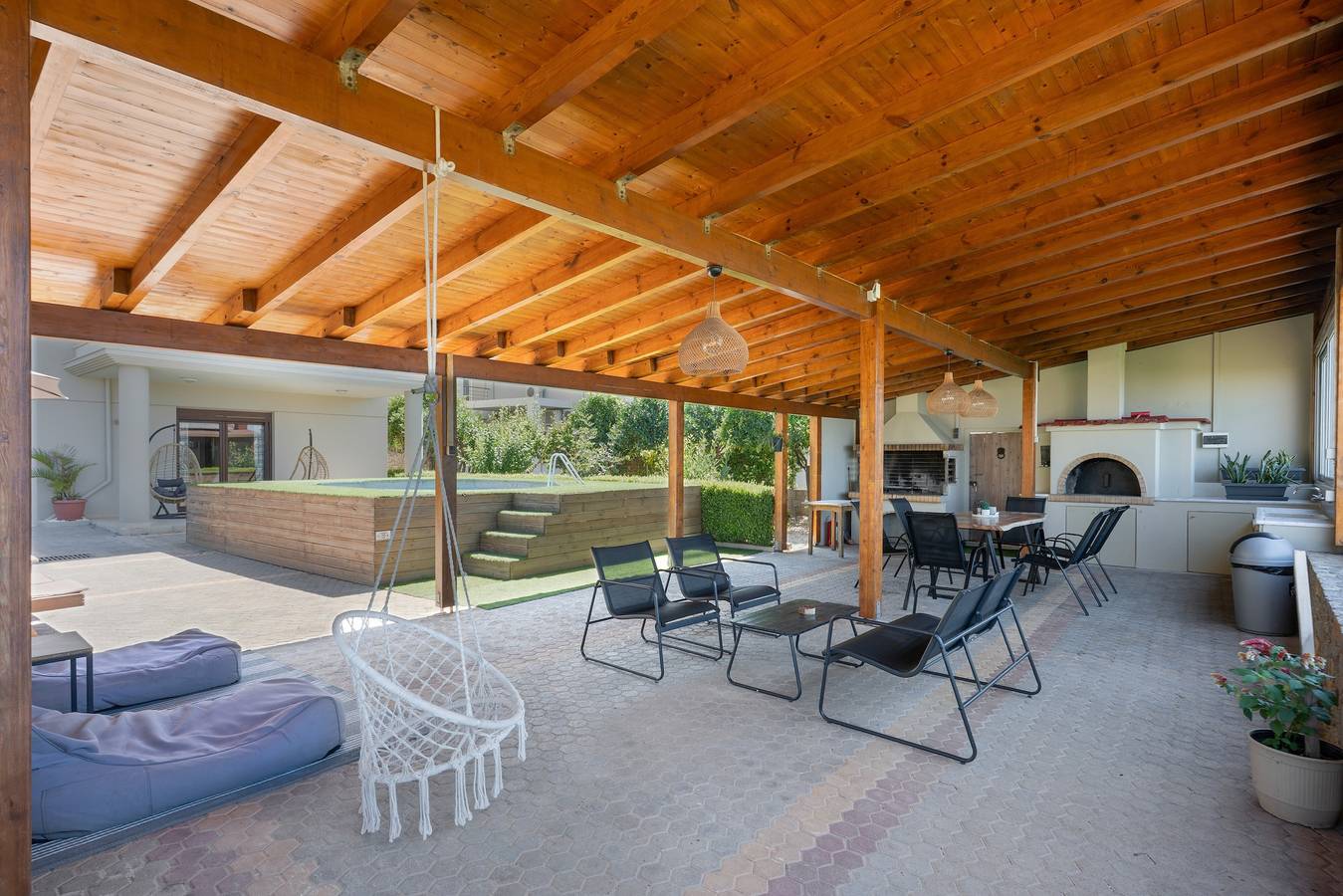 Villa 'Atalaya' met zeezicht, wifi en airconditioning in Stalída, Iraklio-Heraklion en omgeving