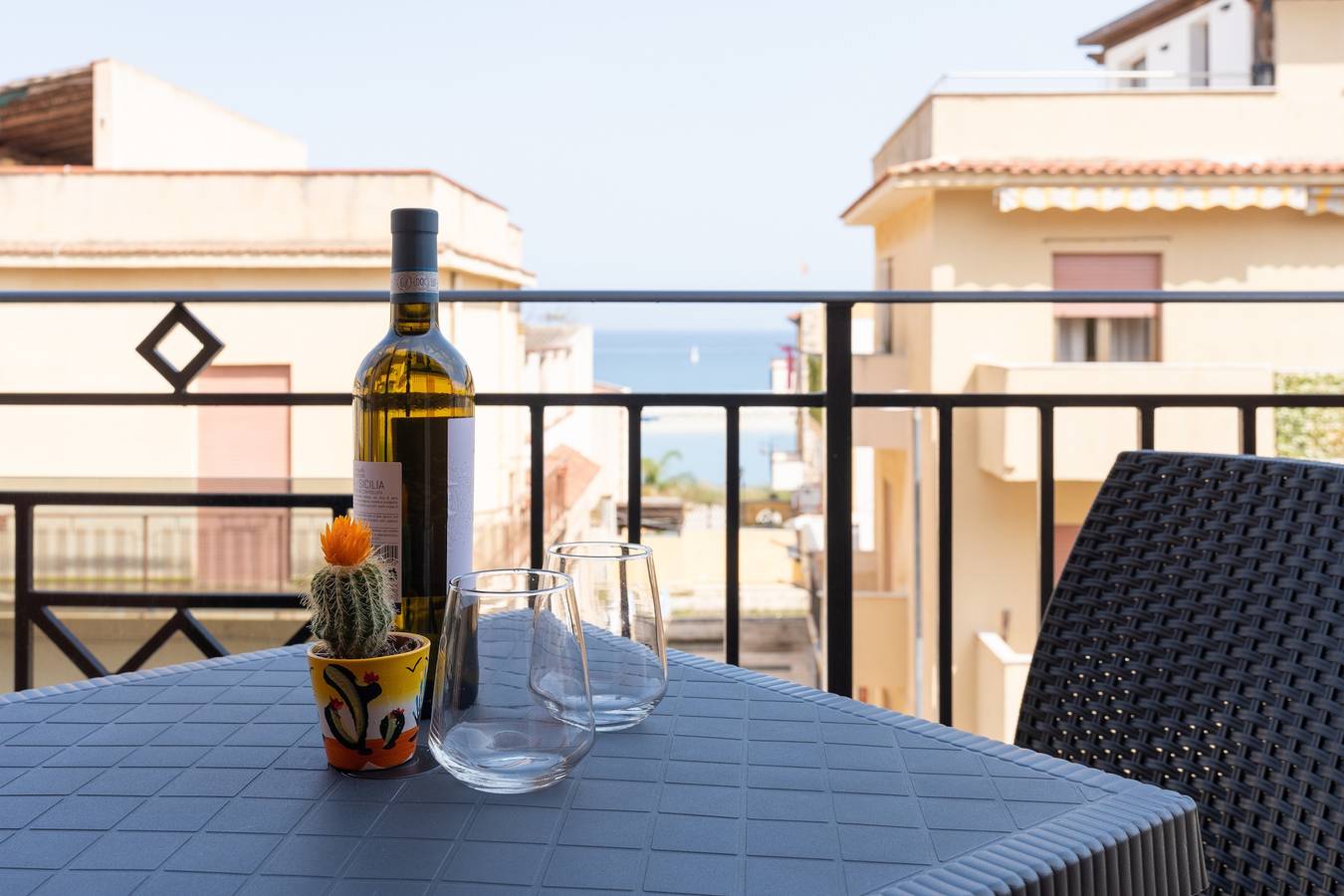 Casa vacanze 'Appartamento I Mori' con vista mare, Wi-Fi e aria condizionata in Balestrate, Provincia di Palermo