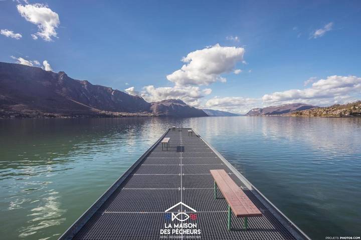 Hôtel pour 2 personnes, avec Terrasse et Jardin ainsi que Vue sur le lac et Vue