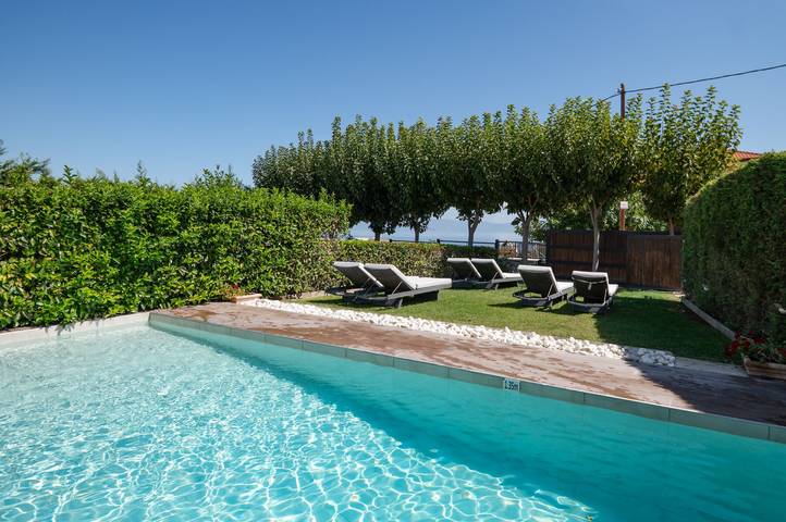 Villa für 9 Personen, mit Whirlpool und Garten in Chalkidiki - 4