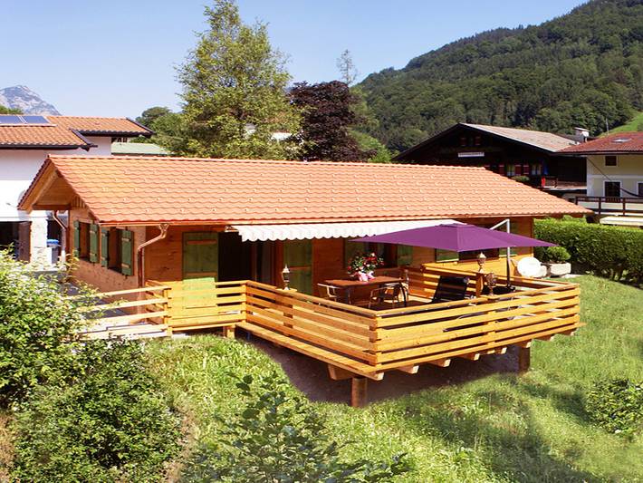 Chalet für 2 Personen, mit Terrasse am Königssee