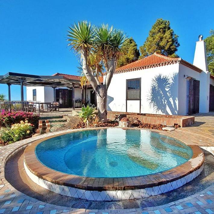 Casa rural para 4 personas, con Terraza y Jardín además de Piscina y Vistas al lago en Puntagorda - 4
