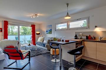 Ferienwohnung für 2 Personen, mit Balkon in Annecy