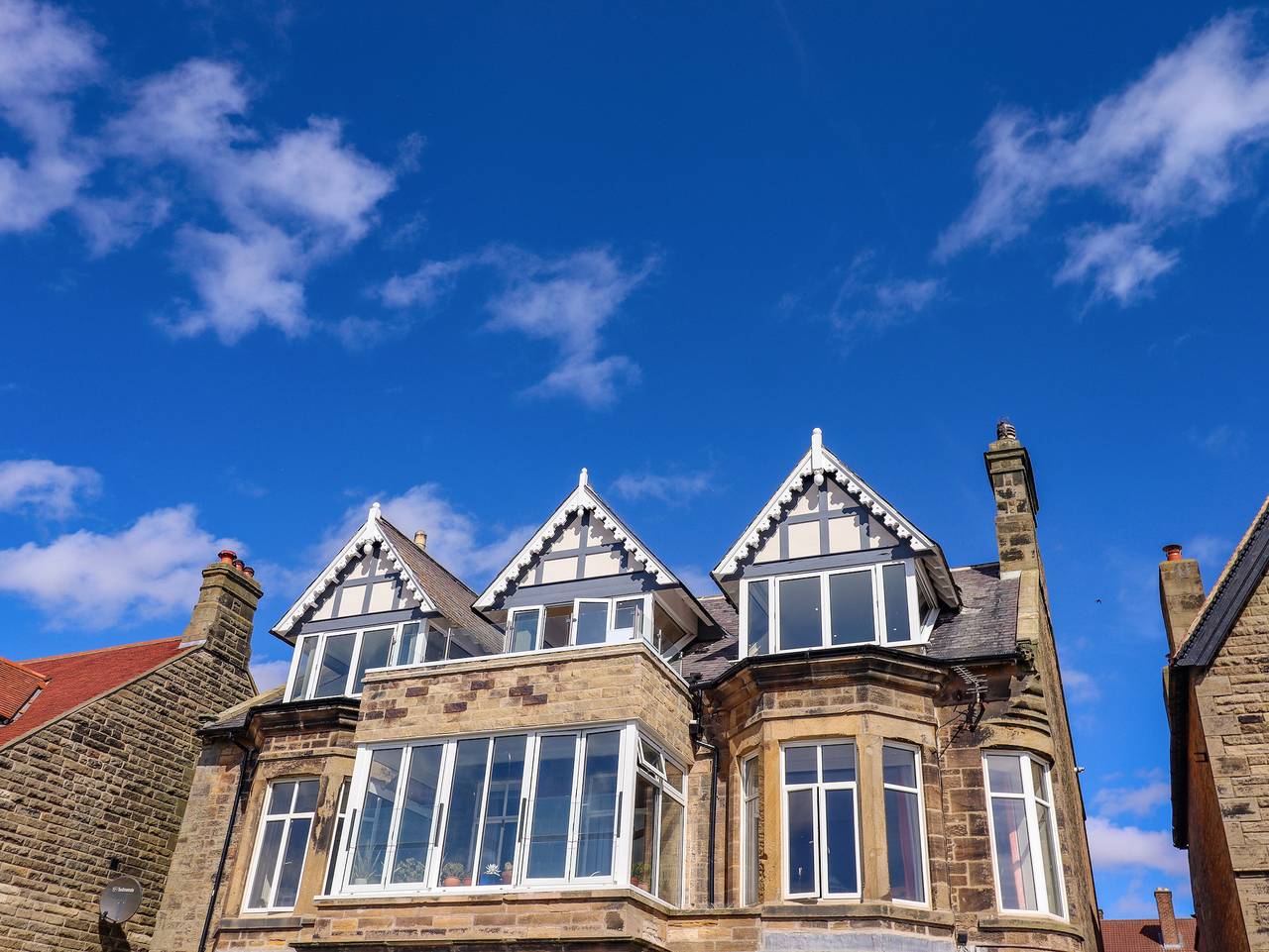 Geheel appartement, Vakantieappartement voor 6 personen met balkon in Alnmouth, Northumberland