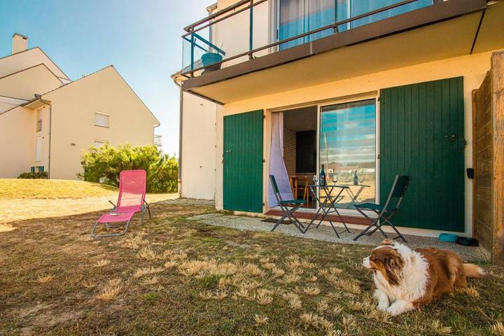Location de vacances pour 3 personnes, avec terrasse et jardin, animaux acceptés dans Hardelot Plage