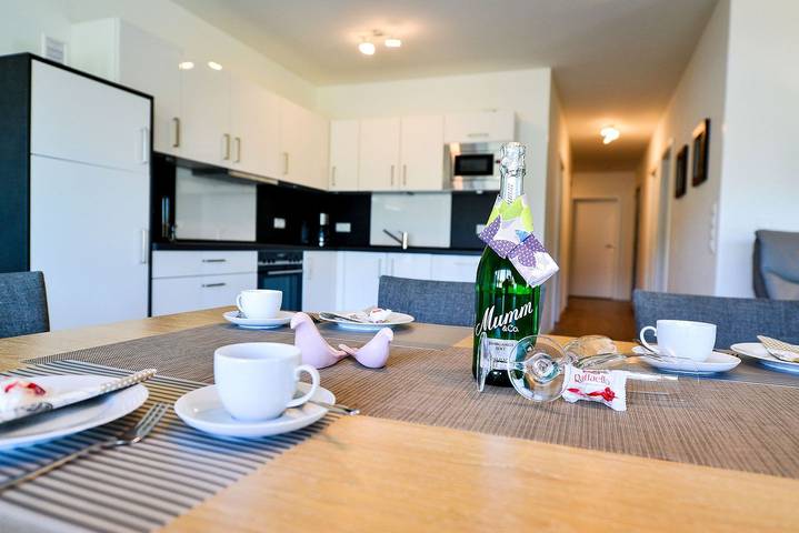 Ferienwohnung für 4 Personen, mit Terrasse und Sauna in Sahlenburg - 2