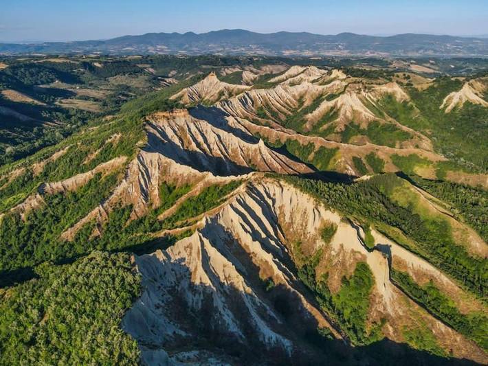 Ferienwohnung für 2 Personen, mit Ausblick und Garten in Bagnoregio