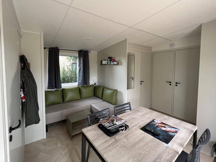 Camping La Corniche - Mobilheim 6 personen - Familie - 3 Schlafzimmer - Fernseher - Lv in Plozévet, Côte de Cornouaille