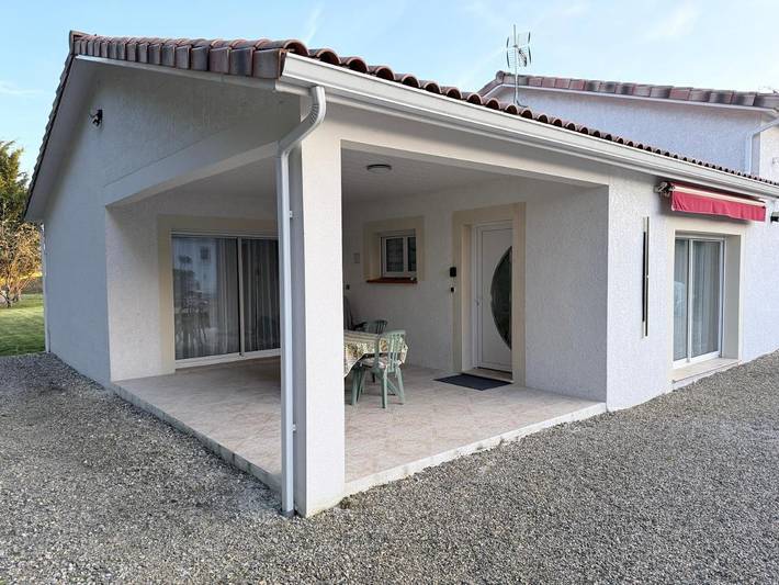 Location de vacances pour 4 personnes, avec jardin à Saint-Porquier