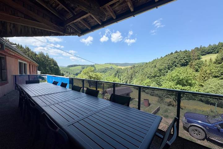 Location de vacances pour 8 personnes, avec Balcon ainsi que Terrasse et Jardin à Lapoutroie - 2