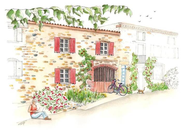 Gîte pour 5 personnes, avec Terrasse à Montauriol - 3
