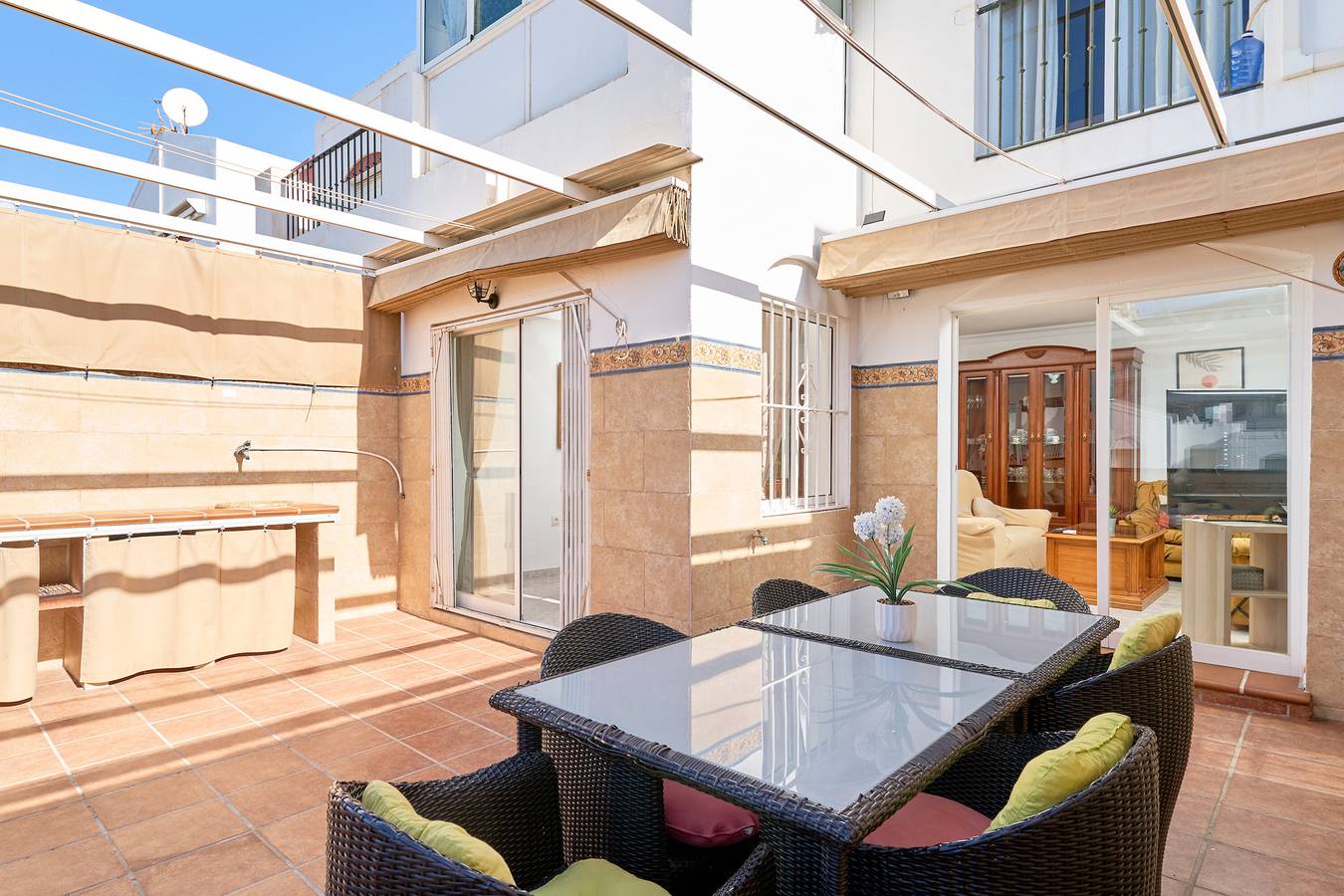 Ferienhaus 'Casa Ramos Con Jacuzzi' mit Meerblick, Wlan und Klimaanlage in Nerja, Costa del Sol