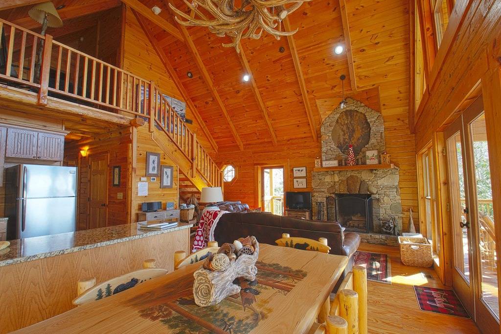 Secluded Oasis w/Hot Tub + Mtn Views + Game Room + Fire Pit in Swain County