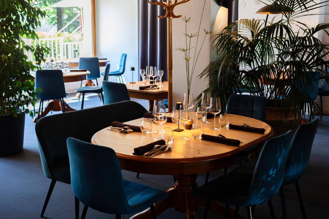 Hotel Restaurant Les Glycines in Vieille-Brioude, Haute-Loire