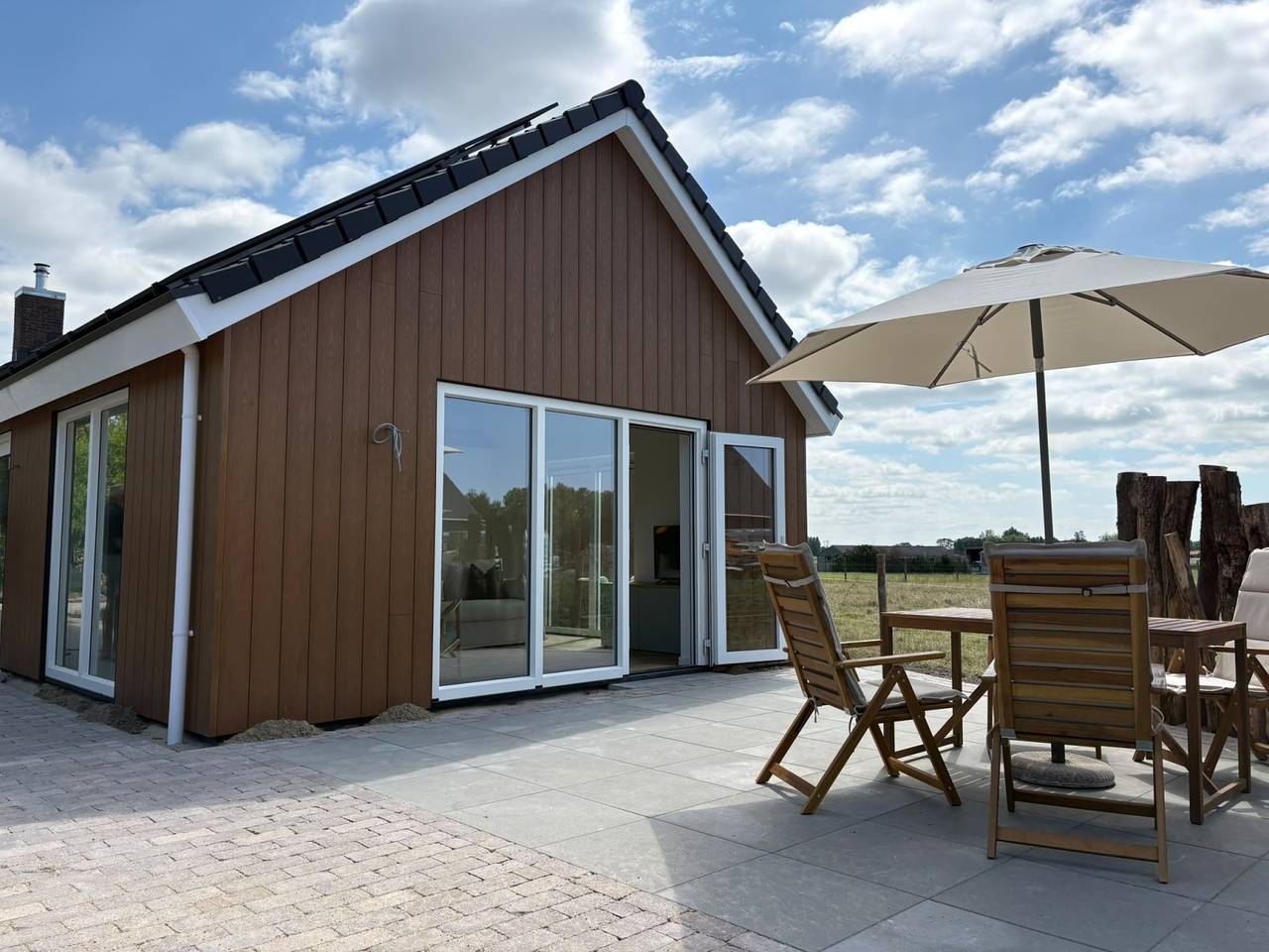 Neues Ferienhaus für 2 Personen mit Panoramablick und Klimaanlage in Koudekerke in Koudekerke, Walcheren