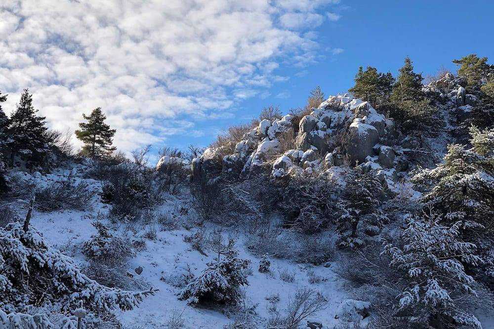 Ganze Wohnung, Grand Studio Plein sud Piste view in Gréolières les Neiges, Gréolières