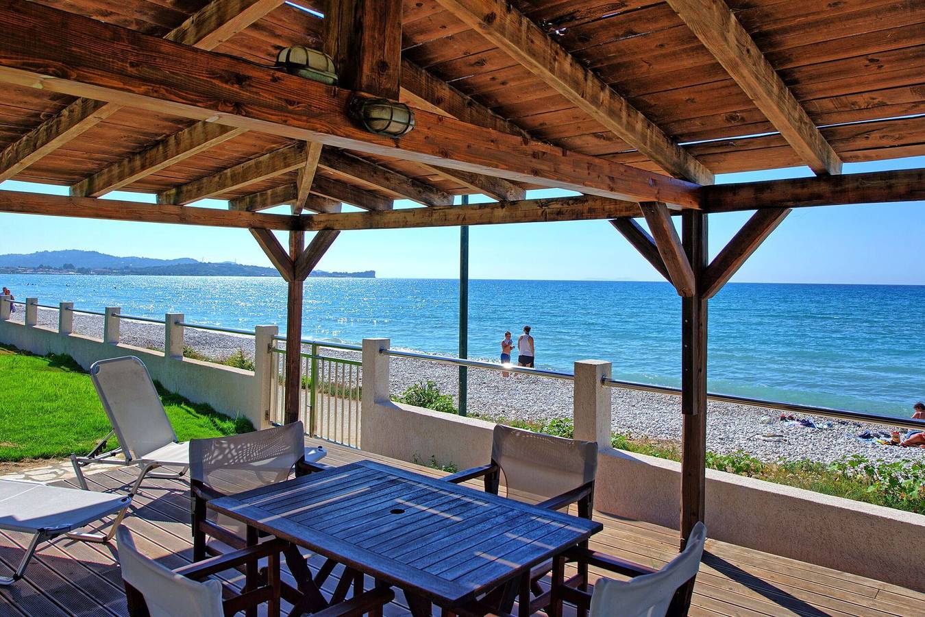 Villa für 6 Personen mit Pool in Acharavi, Korfu