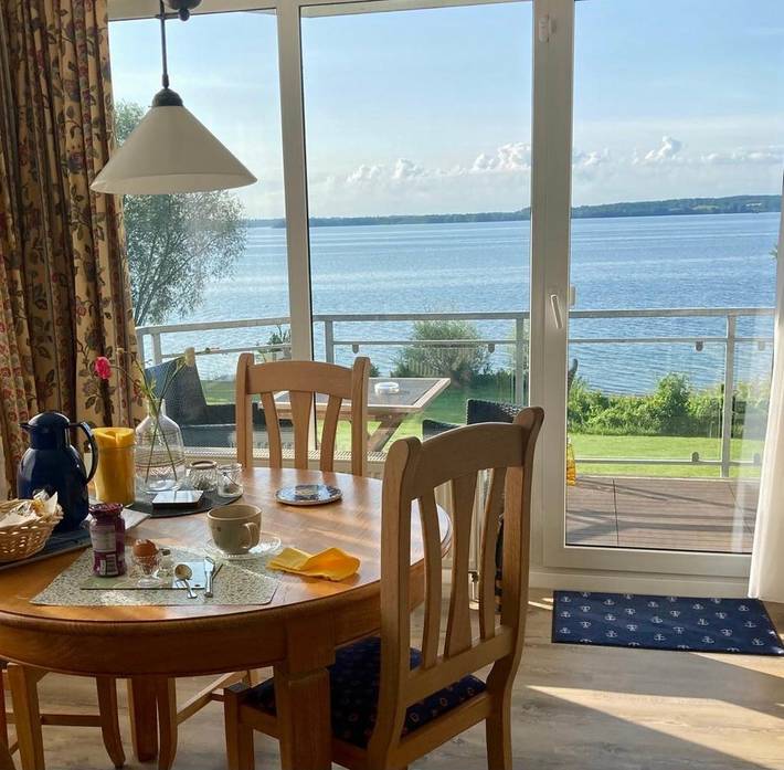Ferienwohnung für 4 Personen, mit Balkon und Garten sowie Seeblick in Holsteinische Schweiz - 2