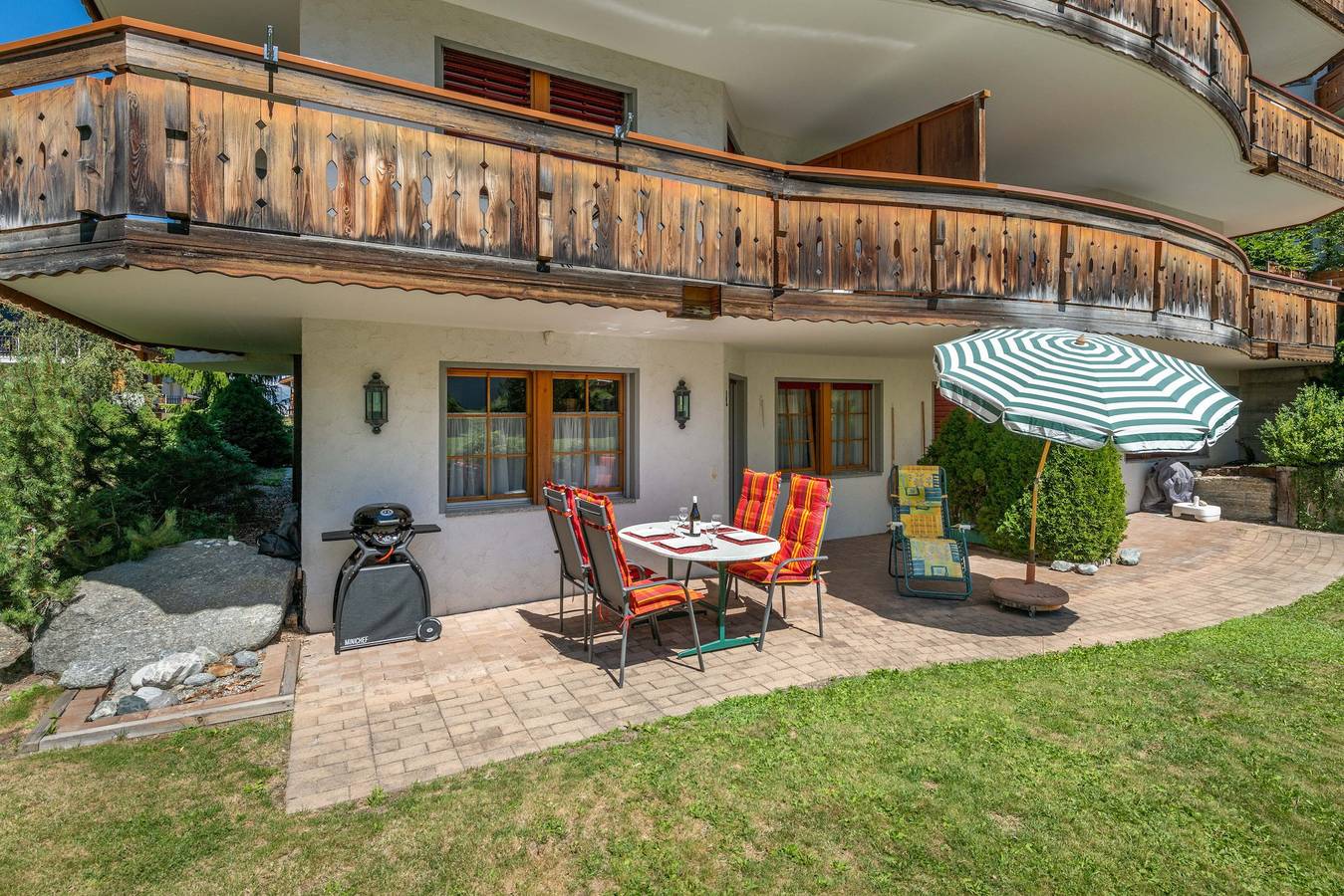 Ganze Ferienwohnung, Beatrice - 4-Bettwohnung in Grächen, Walliser Alpen