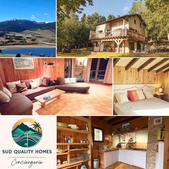 Gîte pour 11 personnes, avec jardin ainsi que terrasse et vue sur le lac, animaux acceptés à Réal - 3