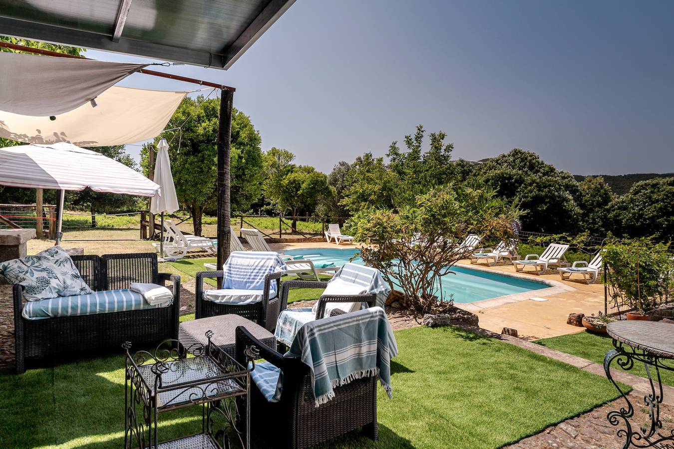 Landhuis 'Casa Da Quinta' met uitzicht op de bergen, privézwembad en Wi-Fi in Bárrio e Cepões, Distrito de Viana do Castelo