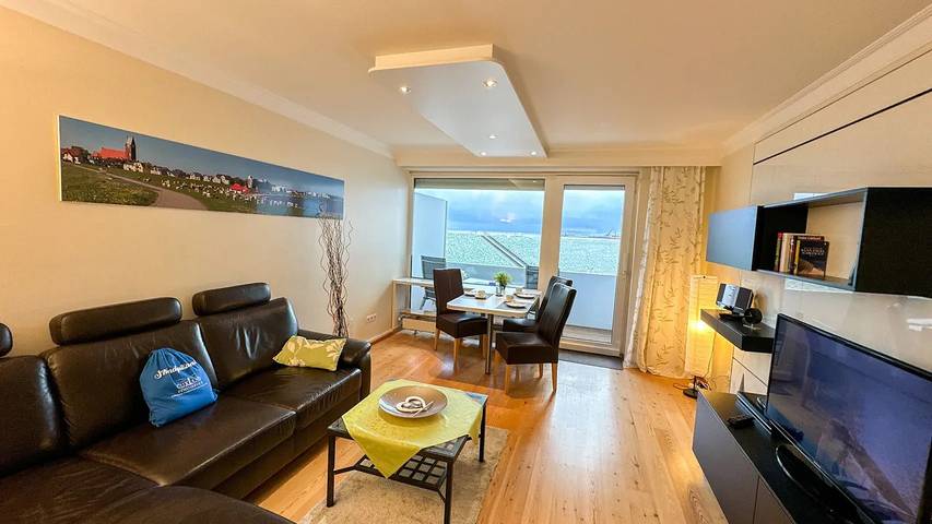 Ferienwohnung für 3 Personen, mit Sauna und Pool sowie Balkon in Cuxhaven (Stadt)