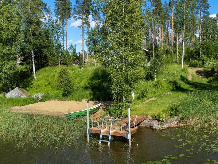 Eteläranta in Joutsa, Mittelfinnland