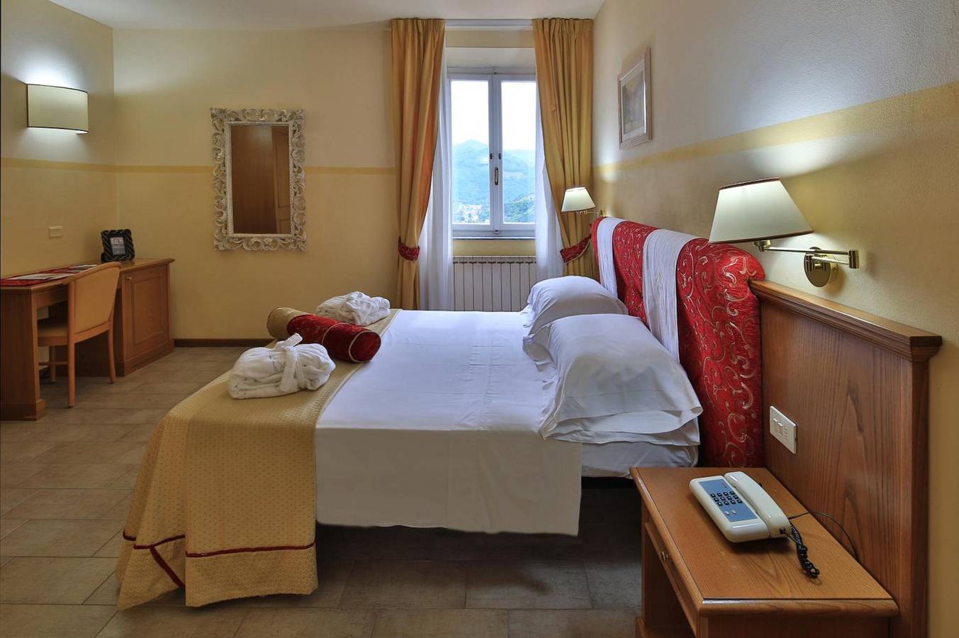 Kamer 'Camera Standard Doppia' met gedeelde tuin, wifi en airconditioning in Bagni di Lucca, Provincie Lucca