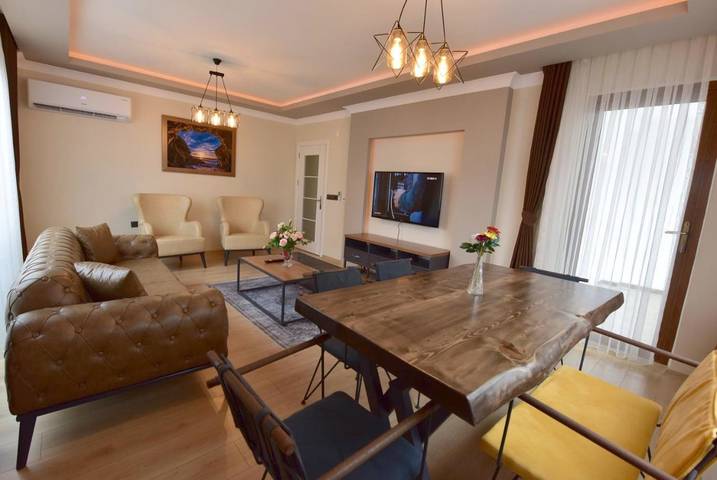 Appart’hôtel pour 7 personnes, avec vue et jardin