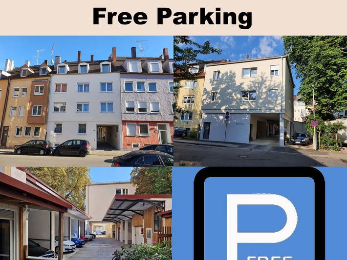Ferienwohnung für 2 Personen, mit Balkon/Terrasse in Augsburg