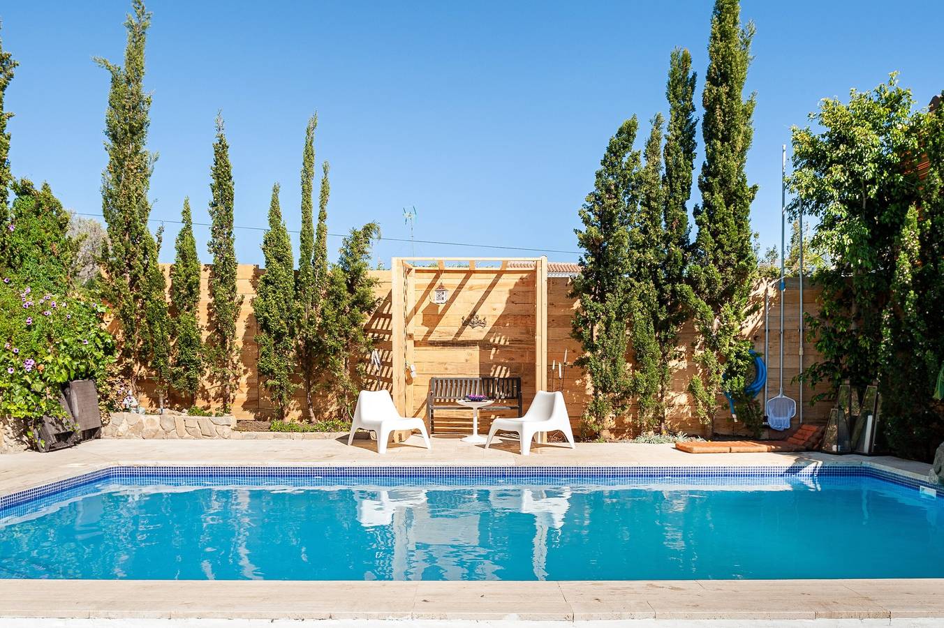 Ferienhaus "Casa Balcón" für Familien in Strandnähe mit Pool, Terrasse & Wlan in Los Caños de Meca, Barbate